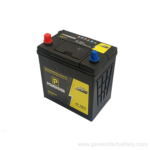 12v 35ah 38B20 mf lead-acid car starting battery